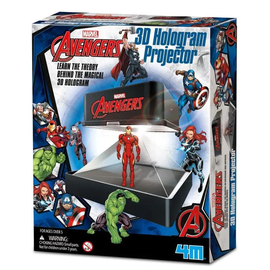 4M - Disney Marvel Avengers 3D Hologram Projector