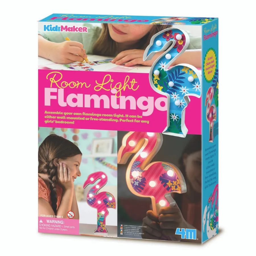 4M - KidzMaker Room Lights Flamingo