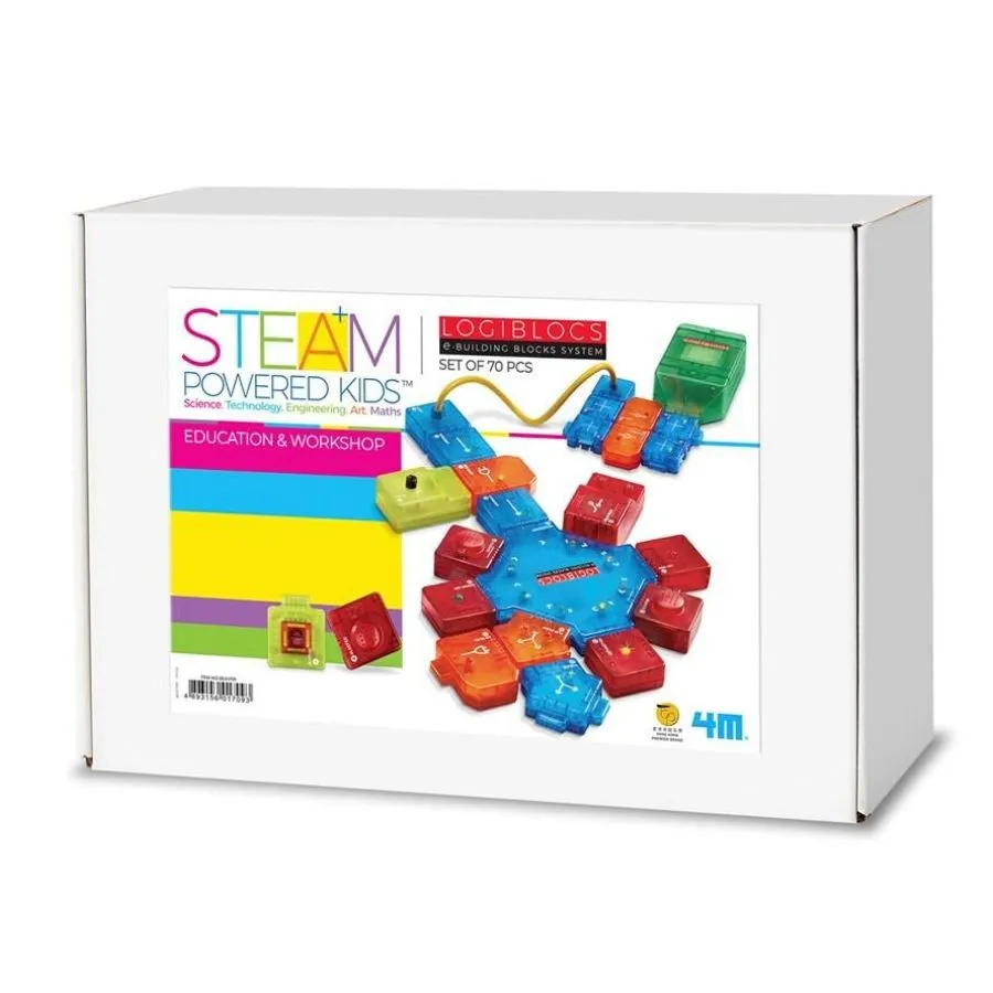 4M - STEAM Powered Kids: LogicBlocs Education School Kit