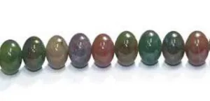 8mm Fancy Jasper Round with 2.5mm Hole (aprox26)