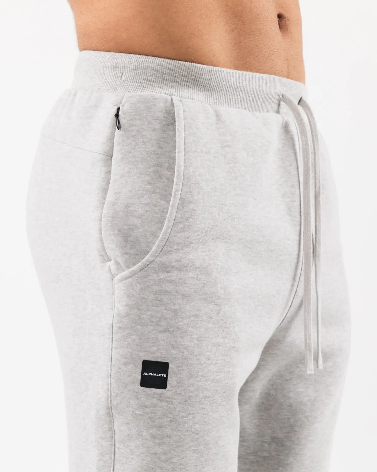 Academy Club Jogger - Heather Grey