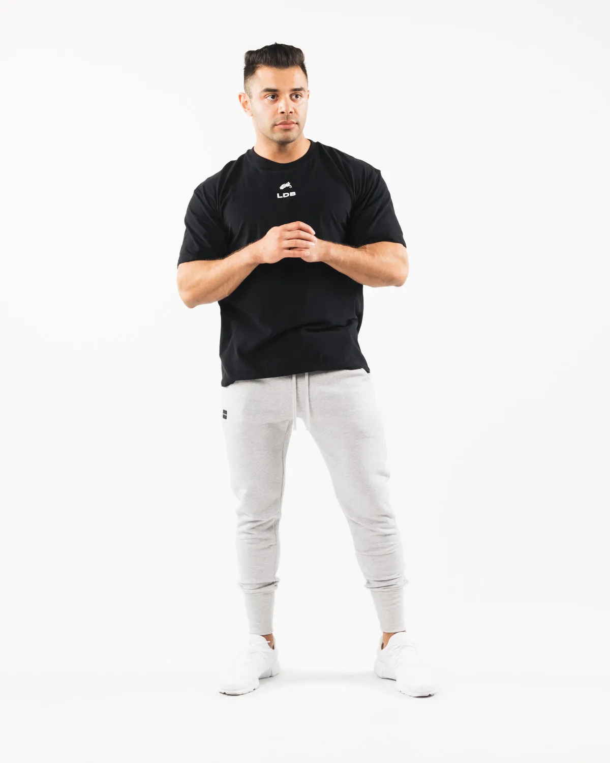 Academy Club Jogger - Heather Grey