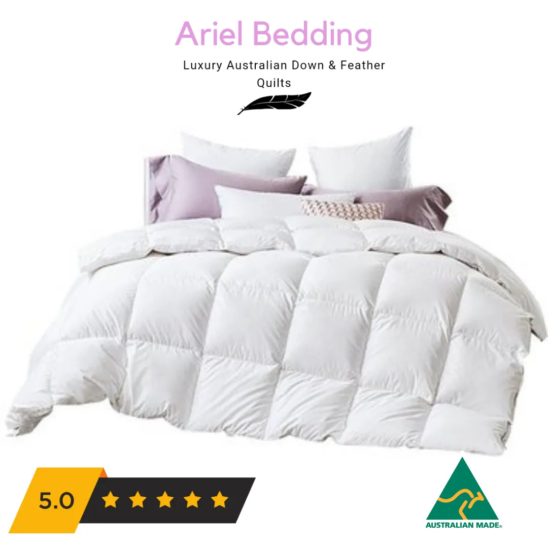 Ariel Bedding 95% Goose Down 5% Goose Feather Quilt