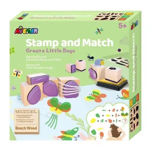 Avenir - Stamp & Match: Create Little Bugs Stamp Kit