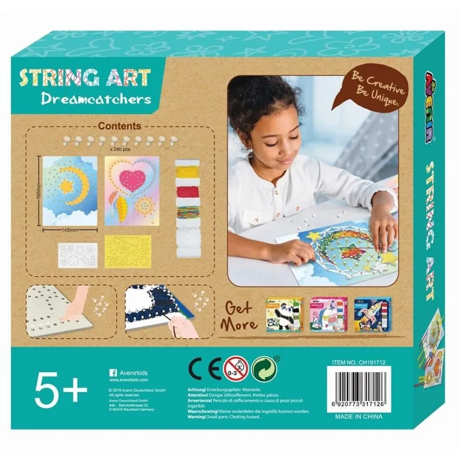 Avenir - String Art Dream Catcher Craft Kit