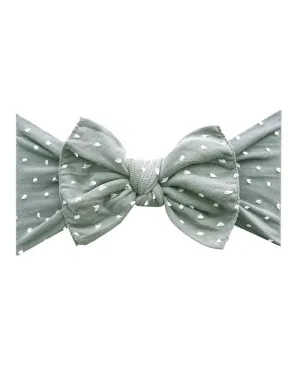 Baby Bling Patterned Shabby Knot Headband