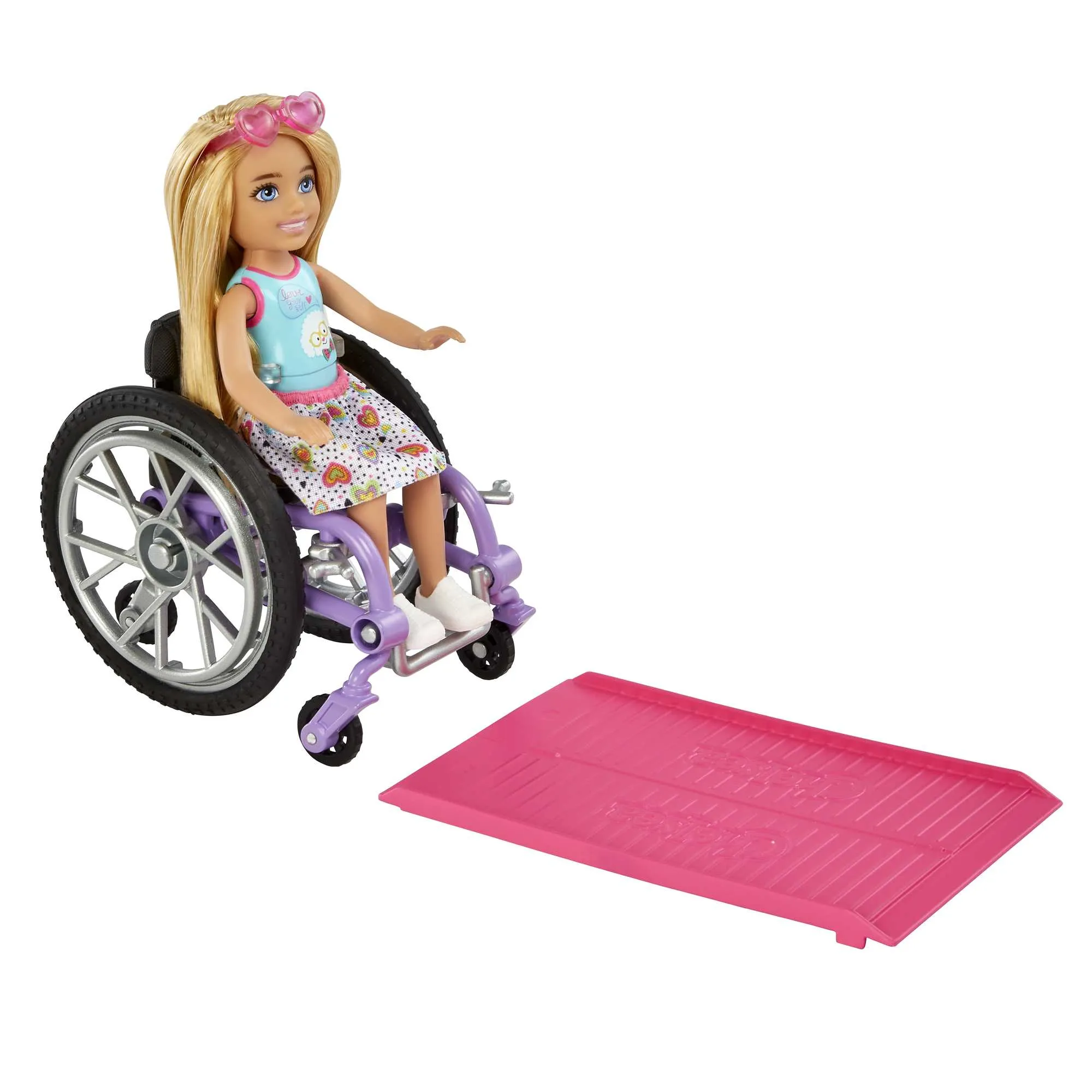 Barbie Chelsea Doll (Blonde) & Wheelchair, Toy For 3 Year Olds & Up