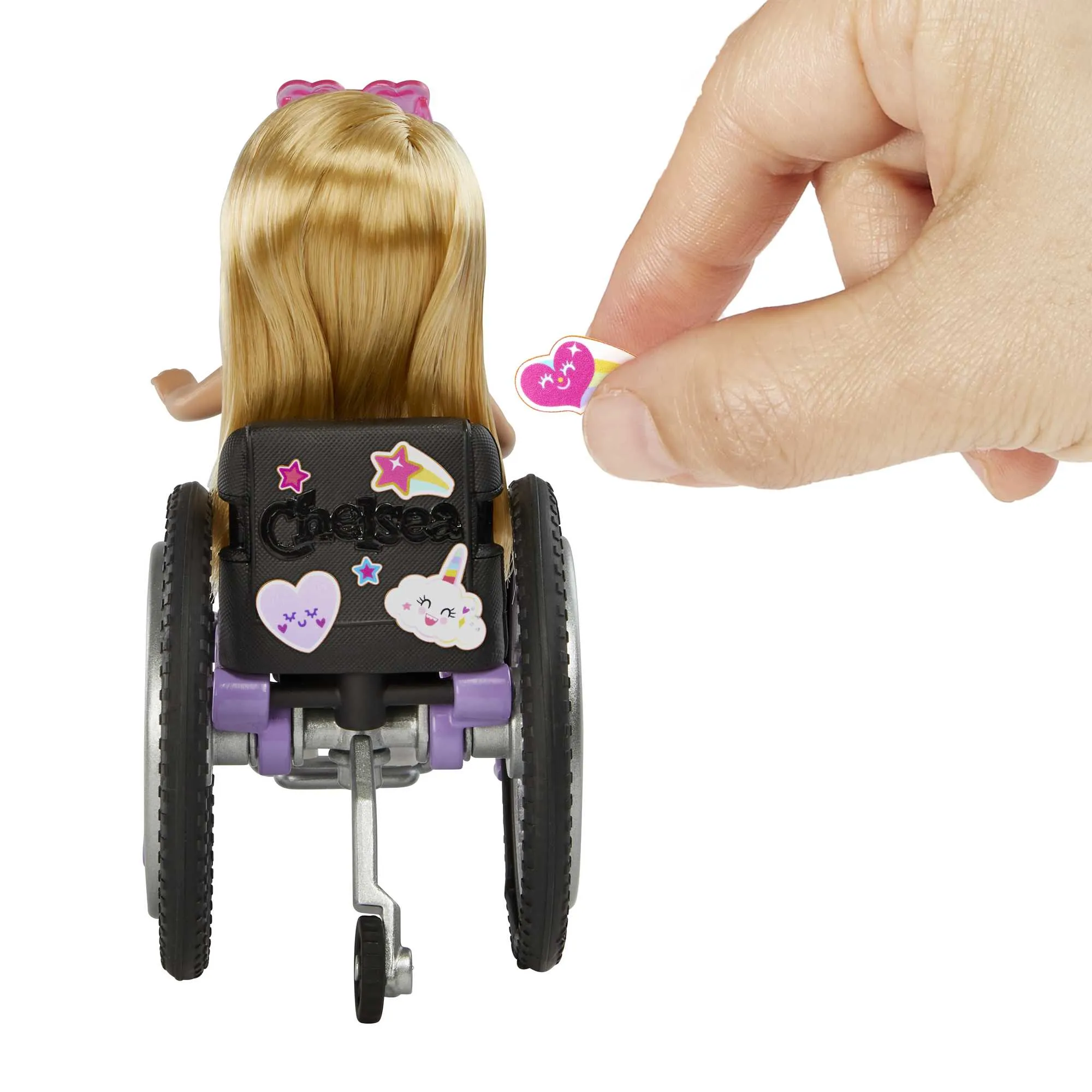 Barbie Chelsea Doll (Blonde) & Wheelchair, Toy For 3 Year Olds & Up