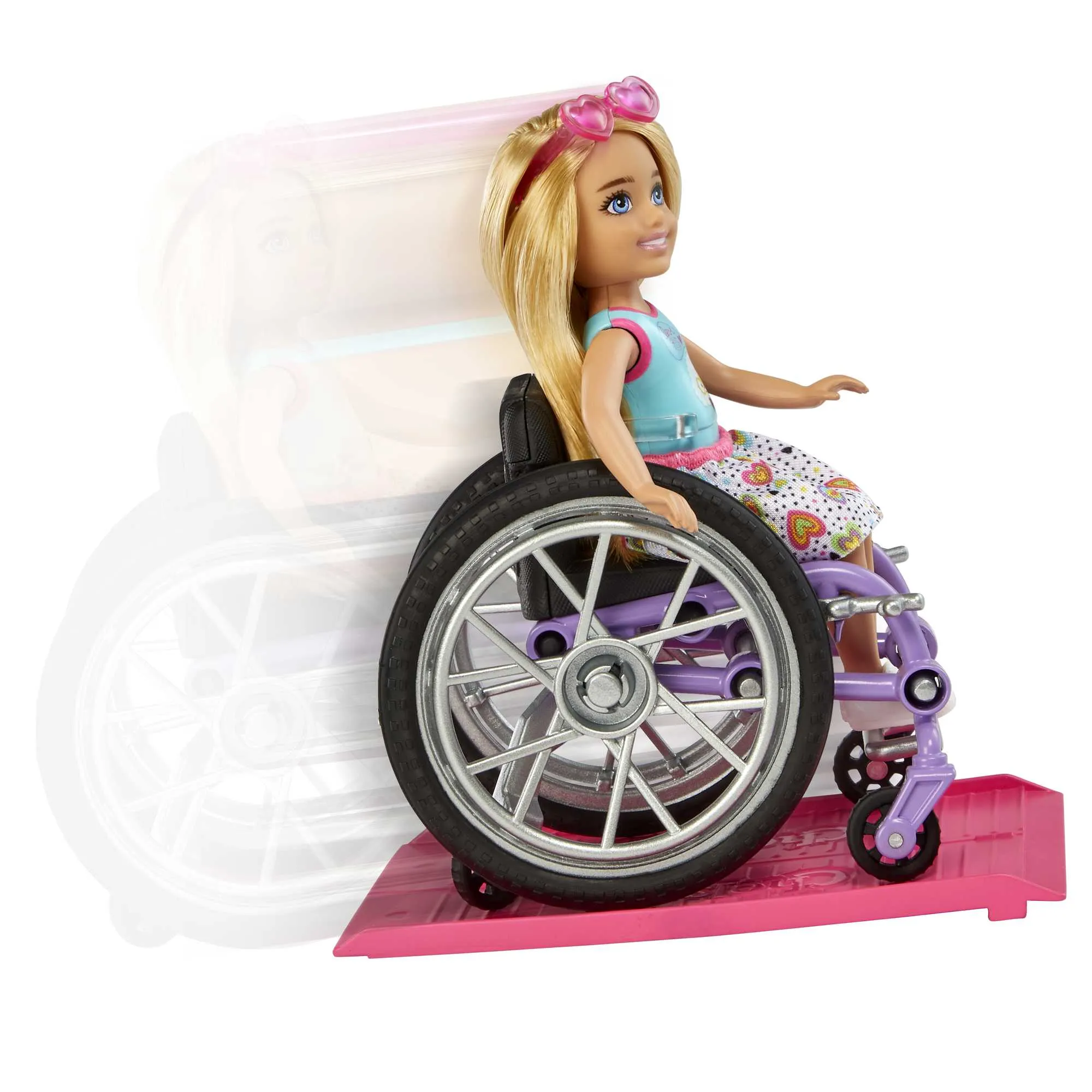 Barbie Chelsea Doll (Blonde) & Wheelchair, Toy For 3 Year Olds & Up