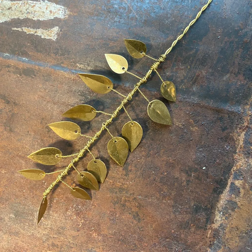 Brass Leaf Branch - Botanical Range - Walther & Co