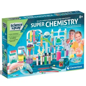 Clementoni - Science & Play Lab Super Chemistry Science Kit