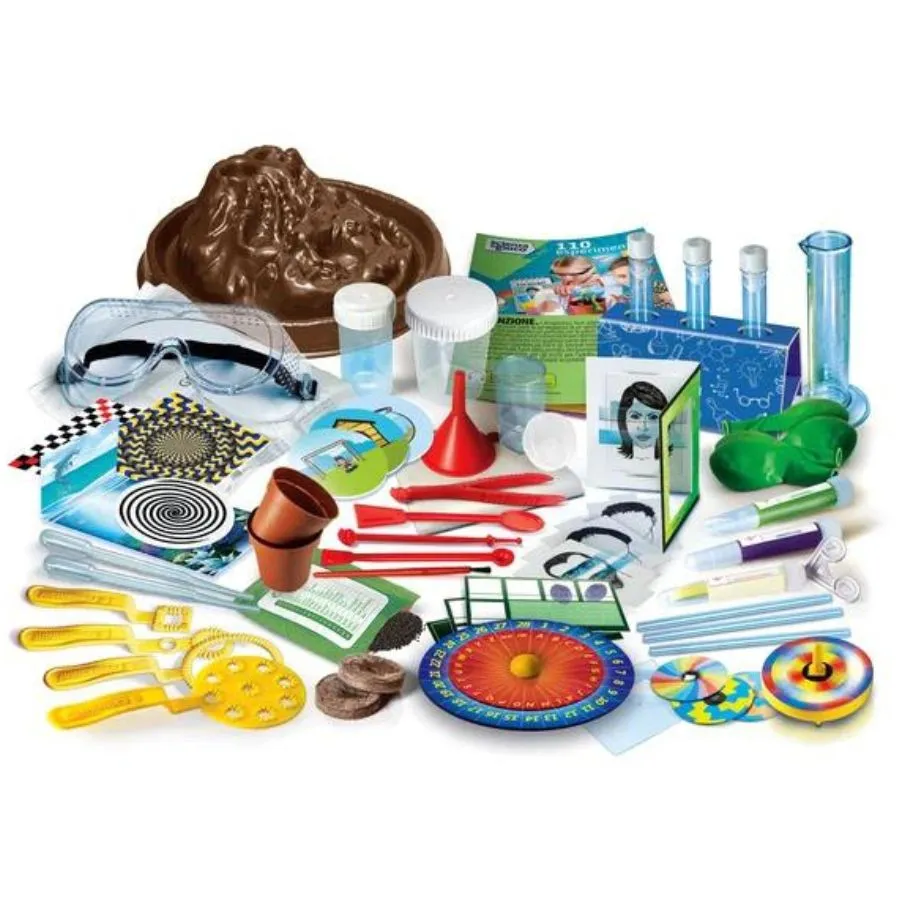 Clementoni - Science and Play: 110 Experiments Science Kit