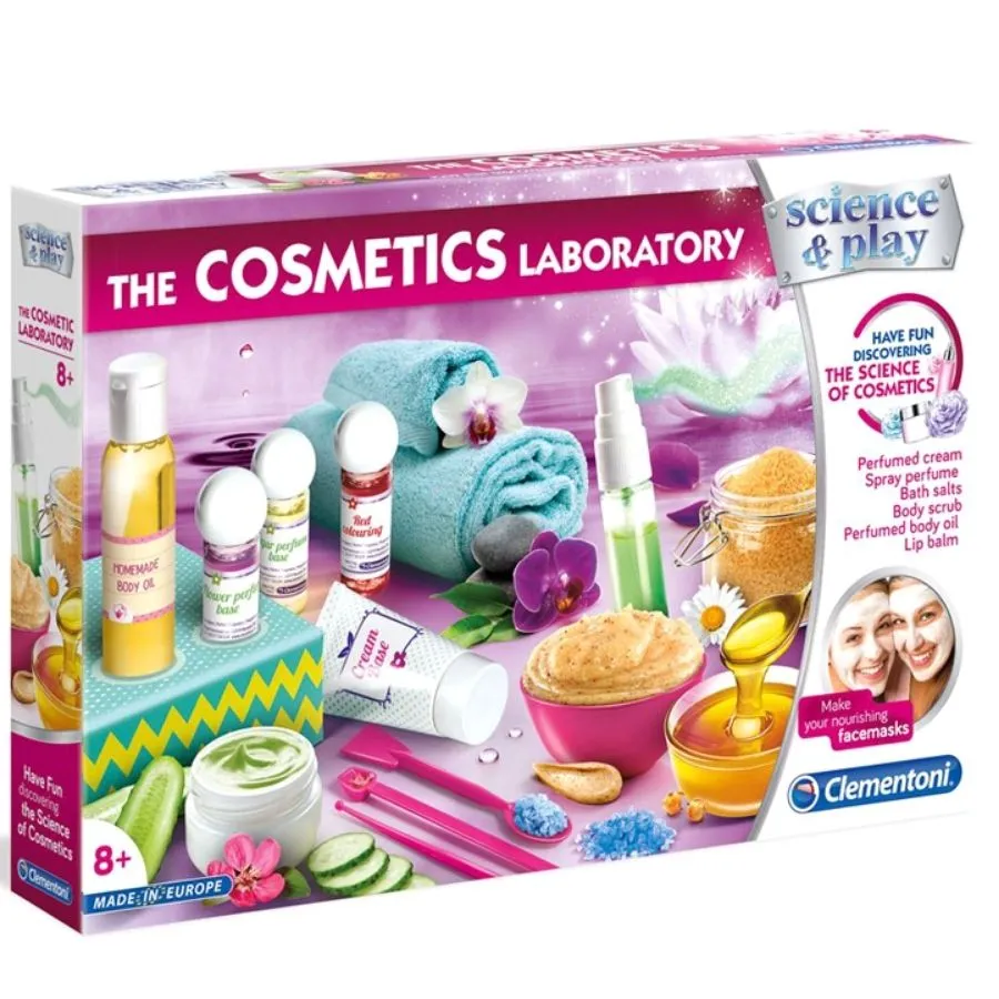 Clementoni - Science and Play: The Cosmetics Laboratory Science Kit