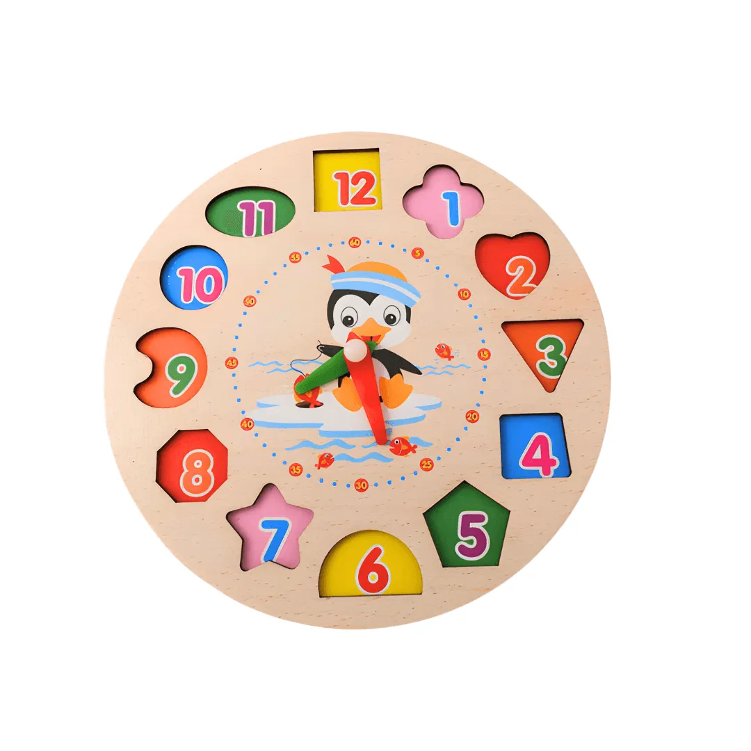 Clock and Shapes (Medium)