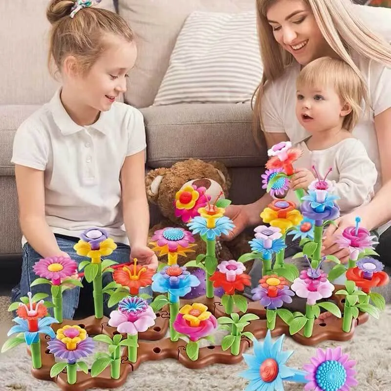 Creative Flower Garden Building Toy