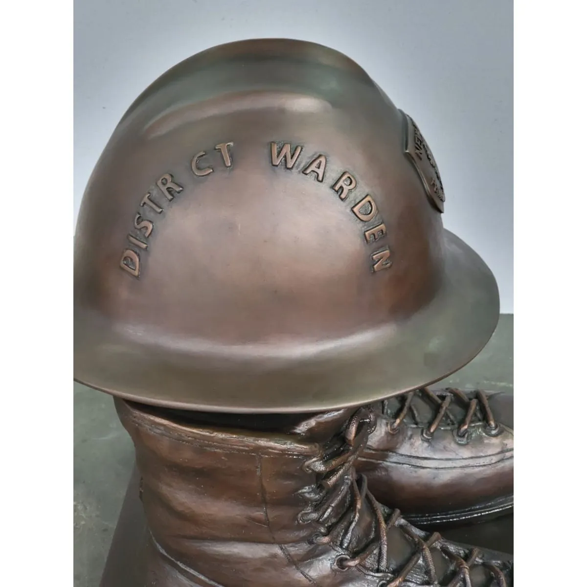 Custom Fireman Helmet & Boots