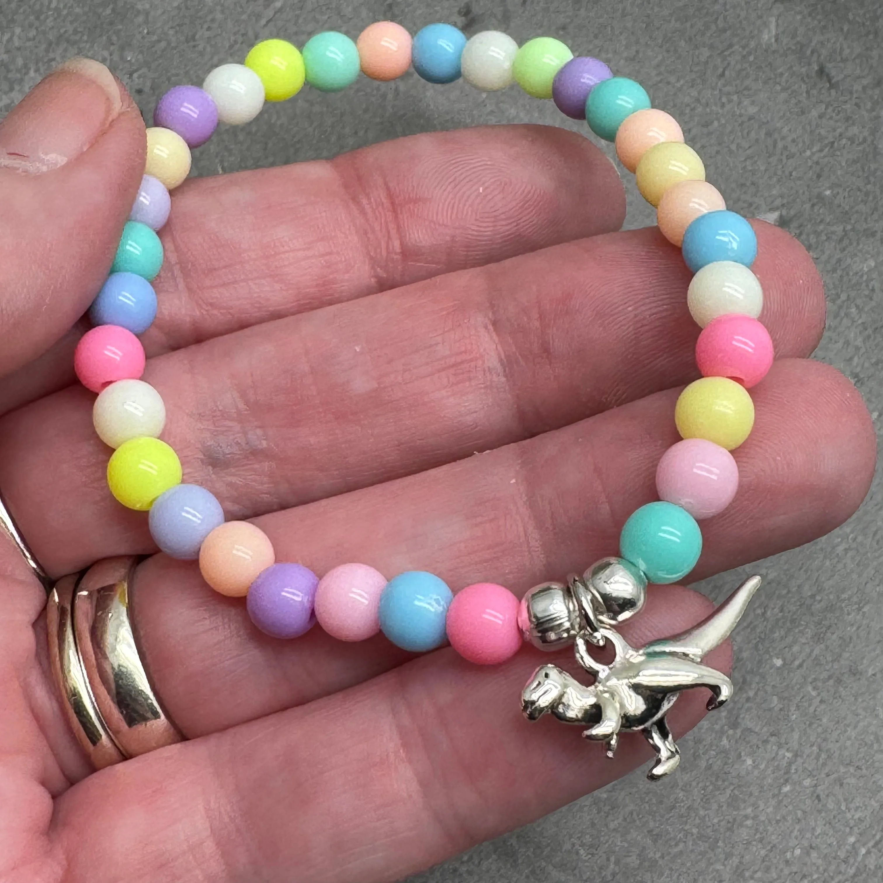 Dinosaur Charm Bracelet