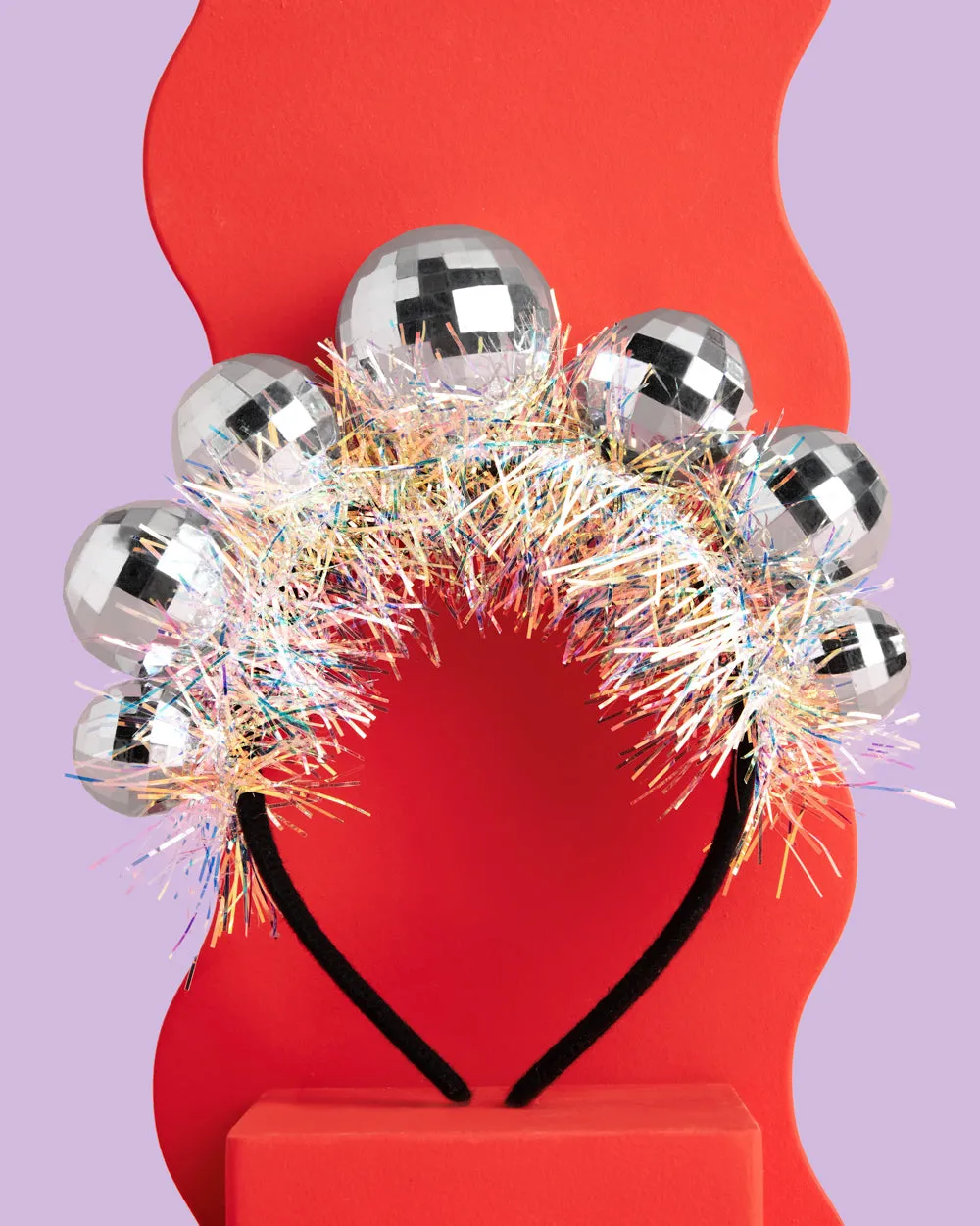 Disco Ball Headband - festive headband