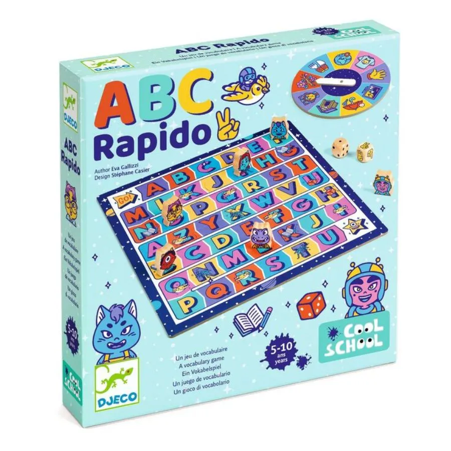 Djeco - ABC Rapido Vocabulary Game