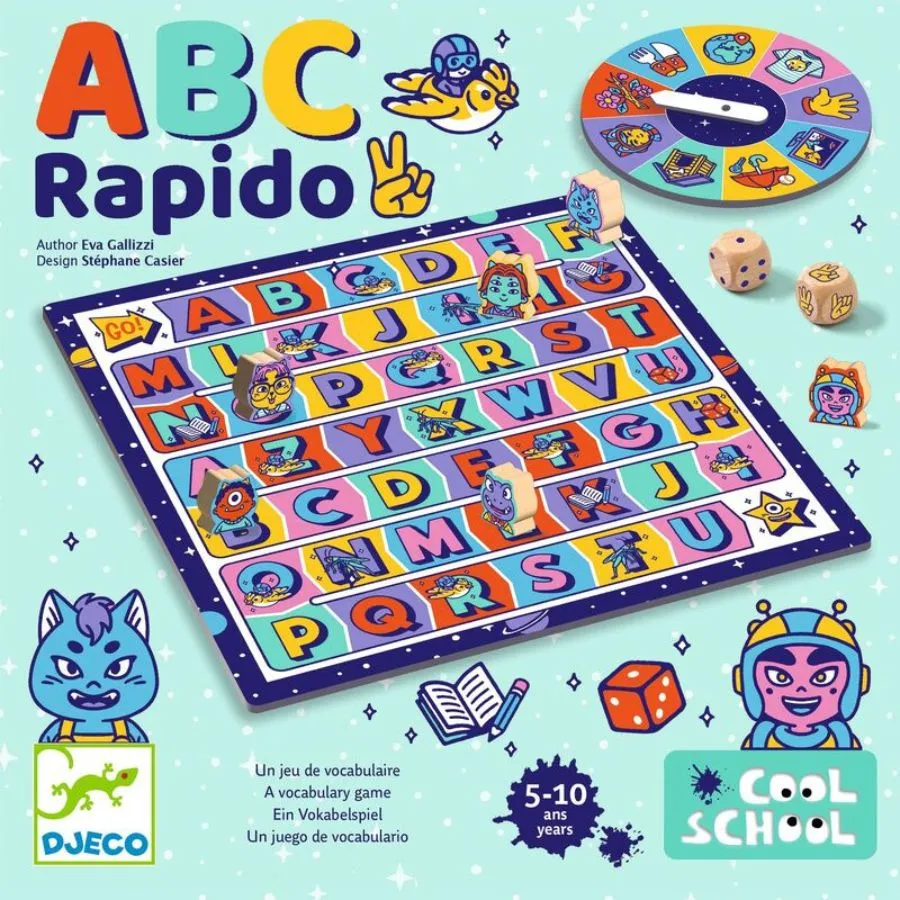 Djeco - ABC Rapido Vocabulary Game