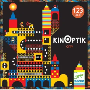 Djeco - Crazy City Kinoptik Construction Set