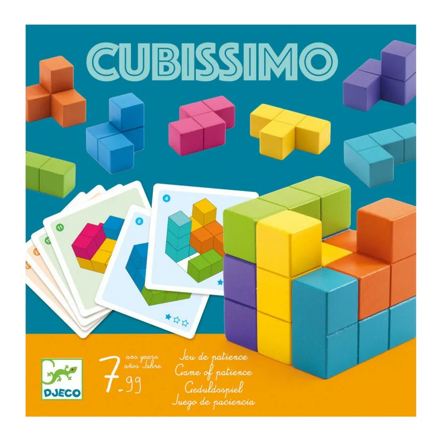 Djeco - Cubissimo Teaser Wooden Game