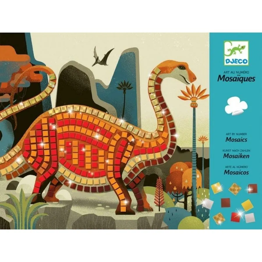 Djeco - Dinosaurs Mosaics