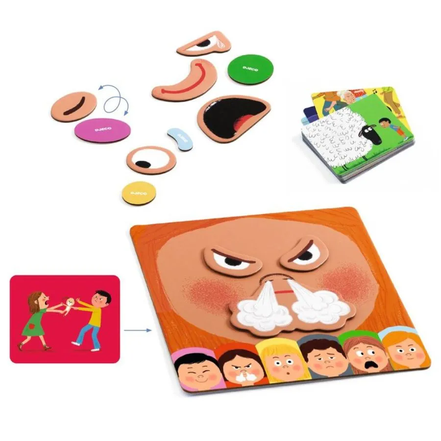 Djeco - Emotion Magnetic Game