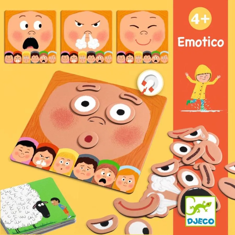 Djeco - Emotion Magnetic Game