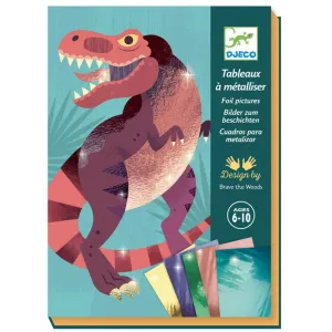 Djeco - Jurassic Foil Pictures Art Set