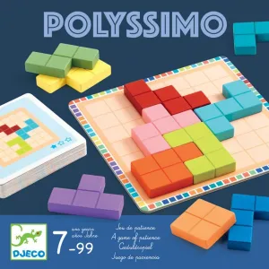 Djeco - Polyssimo Tactic Brain Teaser Game