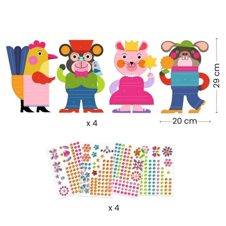 Djeco - Sparkles Stickers Set