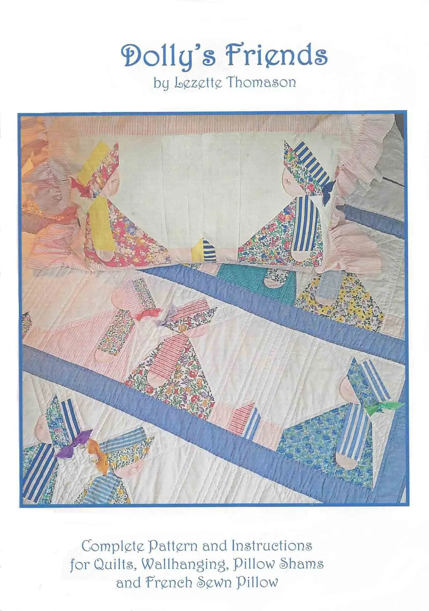 Dolly's Friends Quilt Pattern - Digital Download