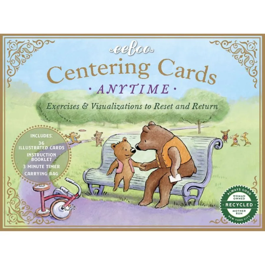 eeBoo - Centering Cards: Anytime