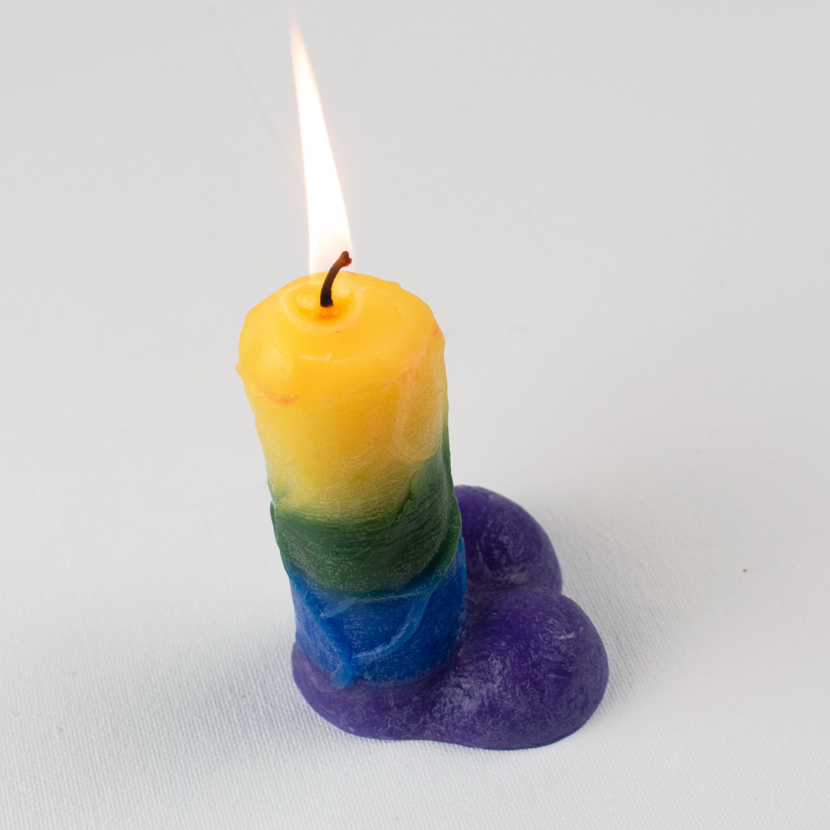 Flaming Hot Genitals - Vulva & Penis wax play Candles