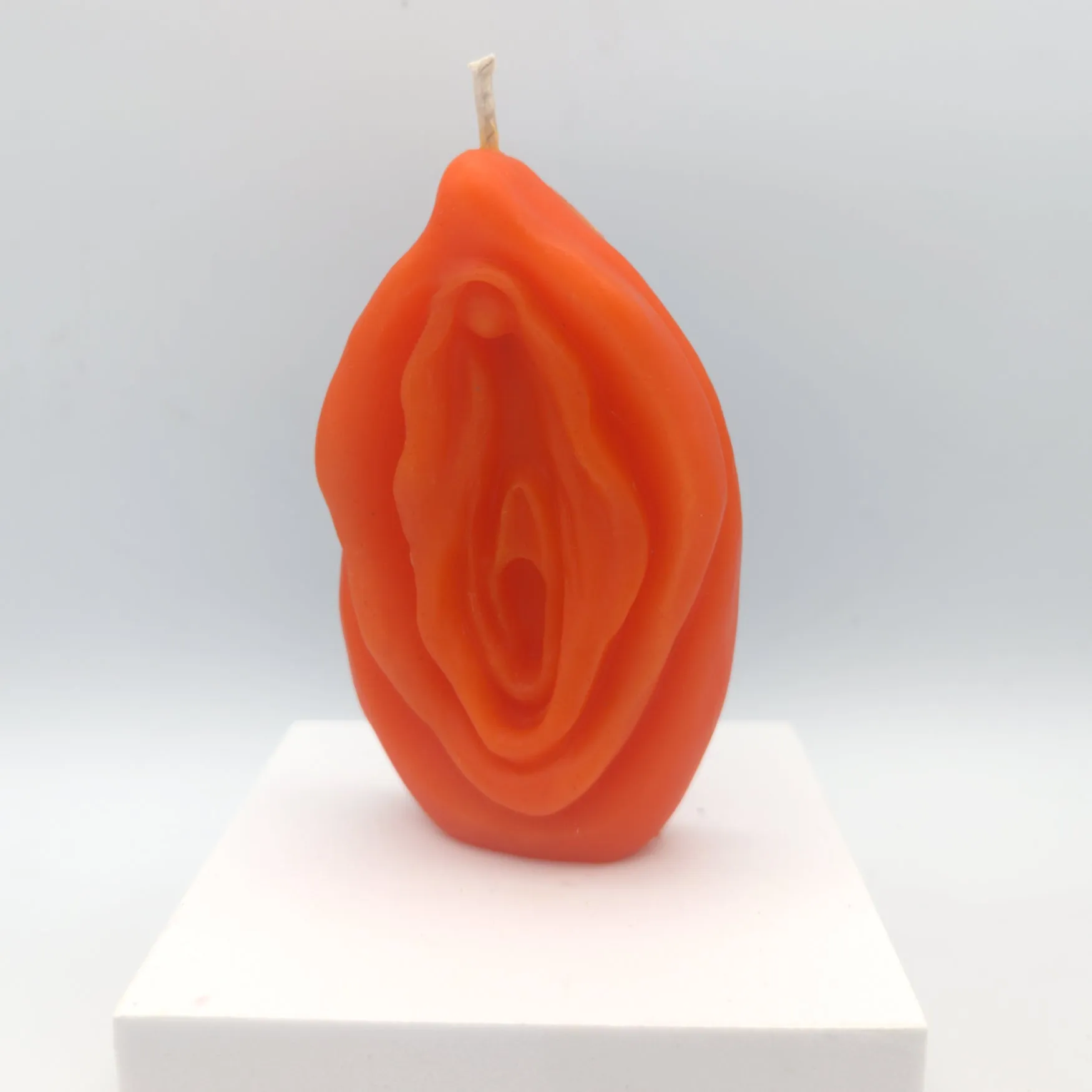 Flaming Hot Genitals - Vulva & Penis wax play Candles