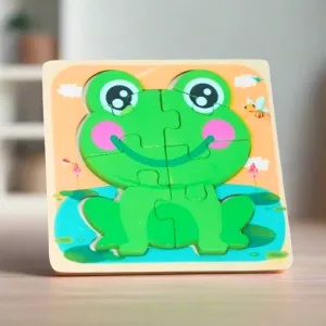 Frog Puzzle for kids Age 3