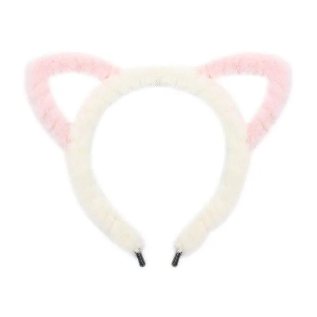 Fuzzy Ear Headbands