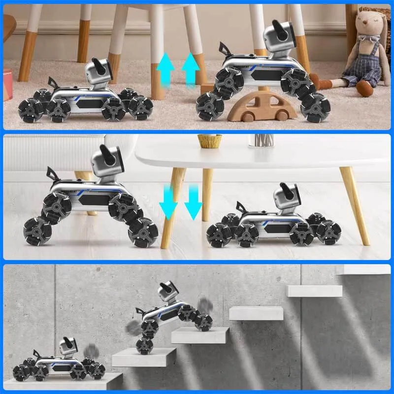 Gesture Sensing Stunt Robot Dog