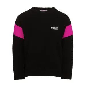 Intarsia Knit Logo Jumper