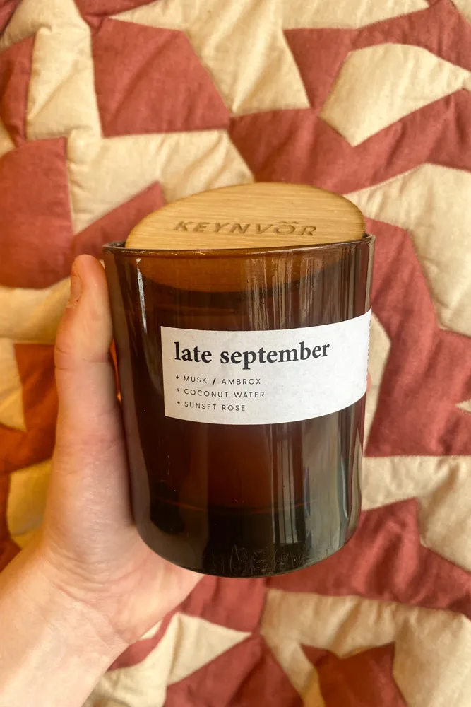 Keynvor Late September Candle (‬Coconut   Rose)