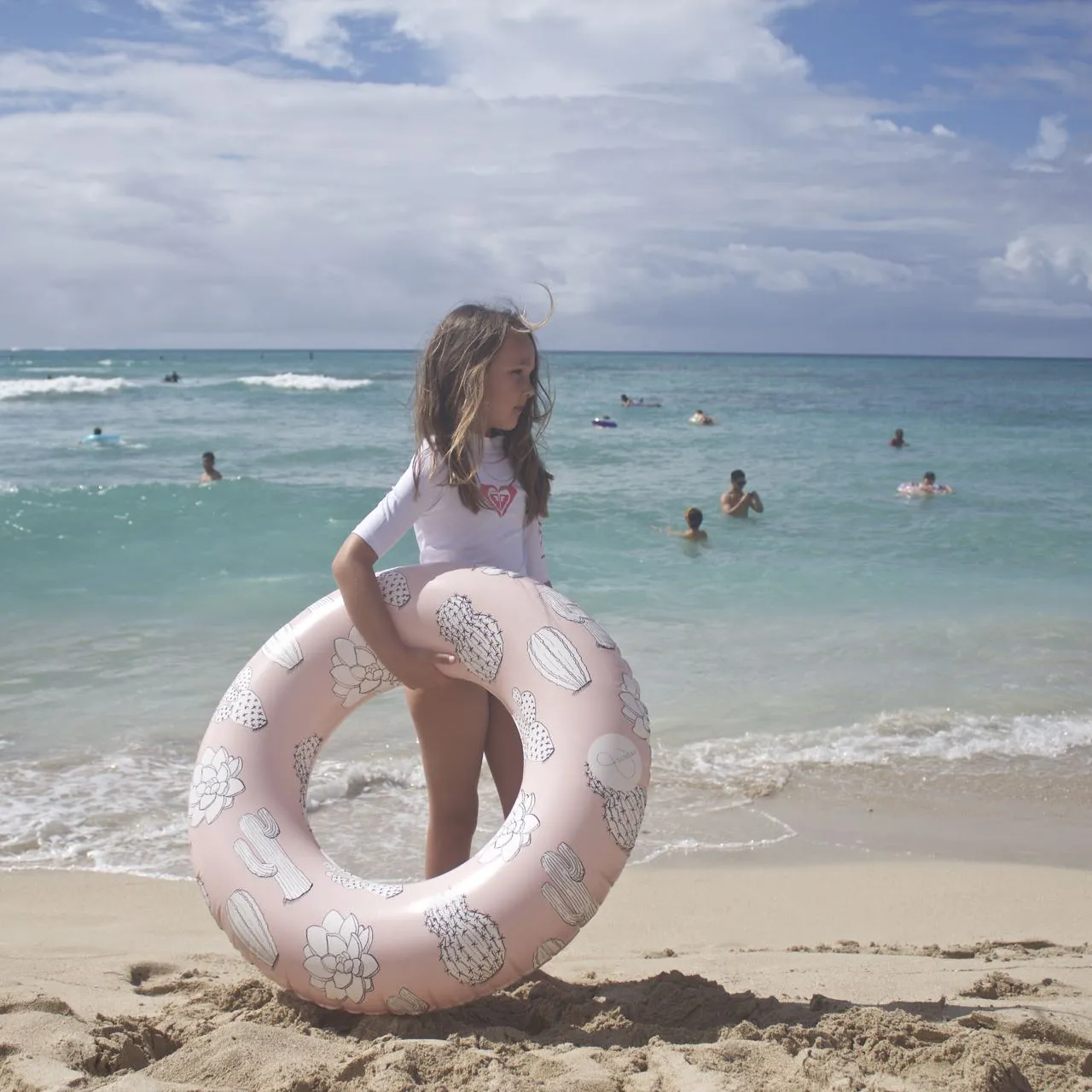 Kids Pool Float - Palm Springs Blush