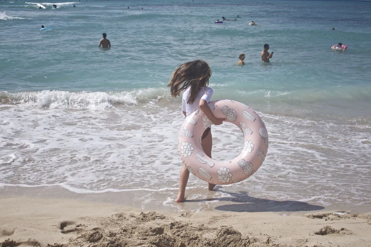 Kids Pool Float - Palm Springs Blush