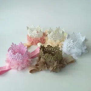 Lace Crown Headbands  (In Stock)