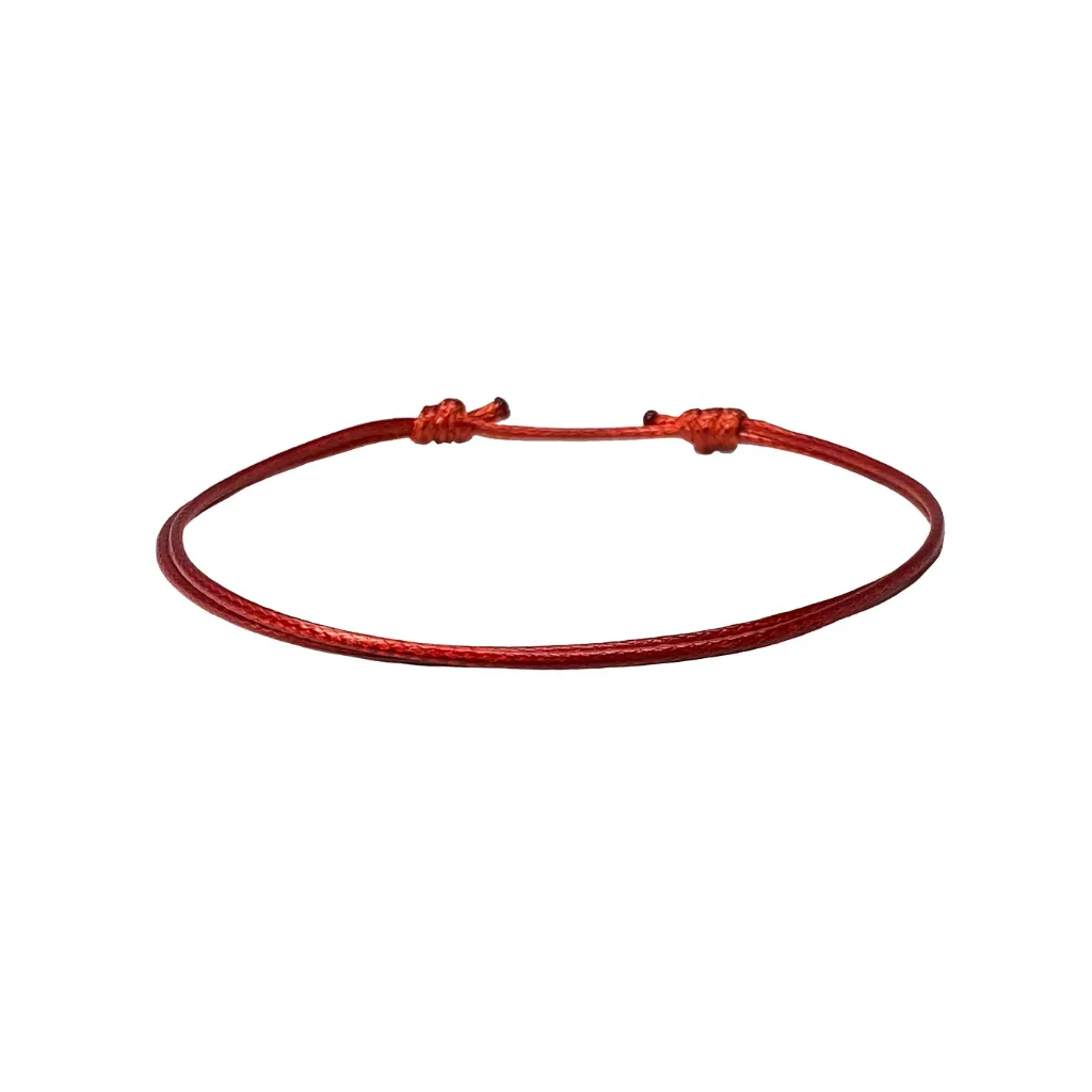 Leather-Look Cord Bracelets - Adjustable