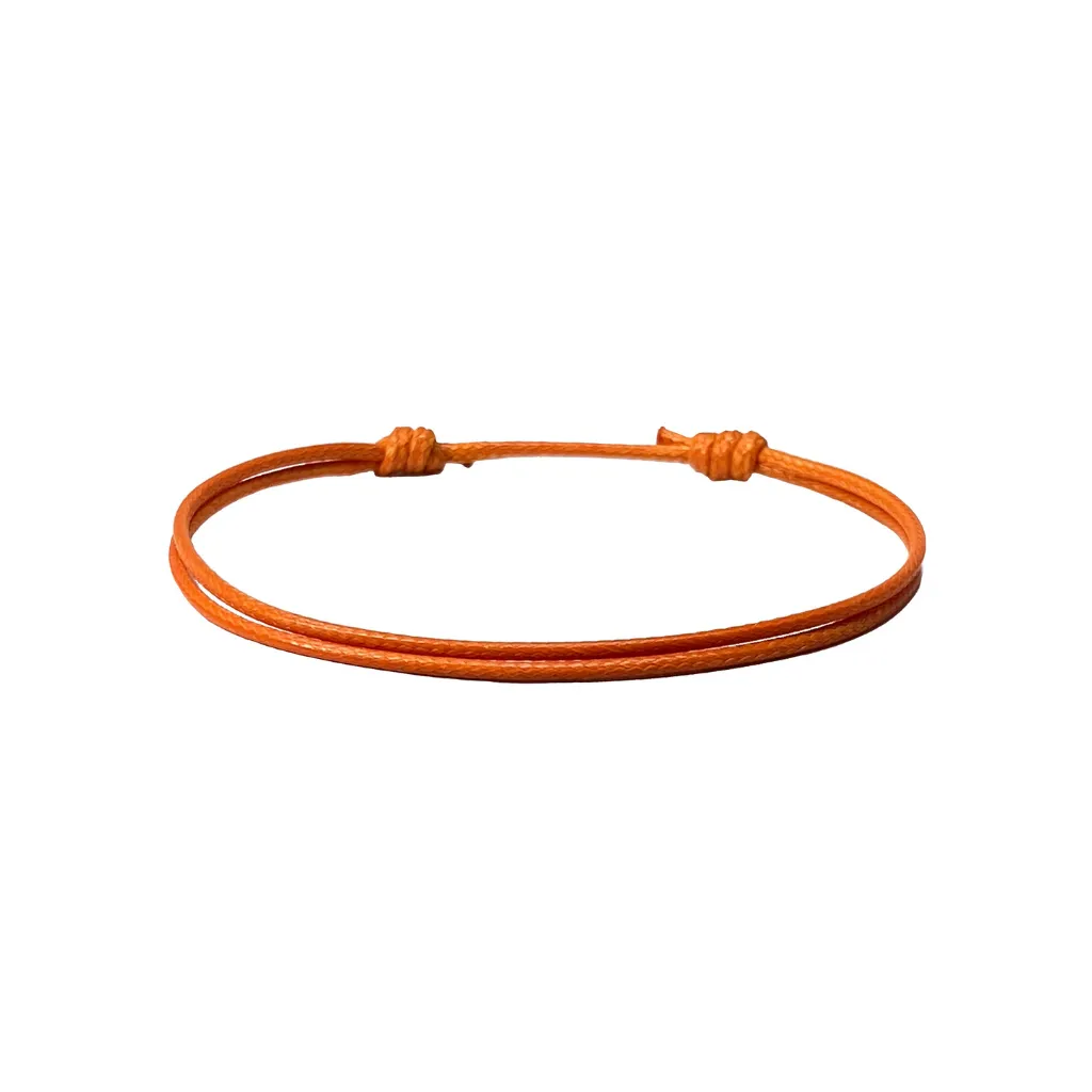 Leather-Look Cord Bracelets - Adjustable