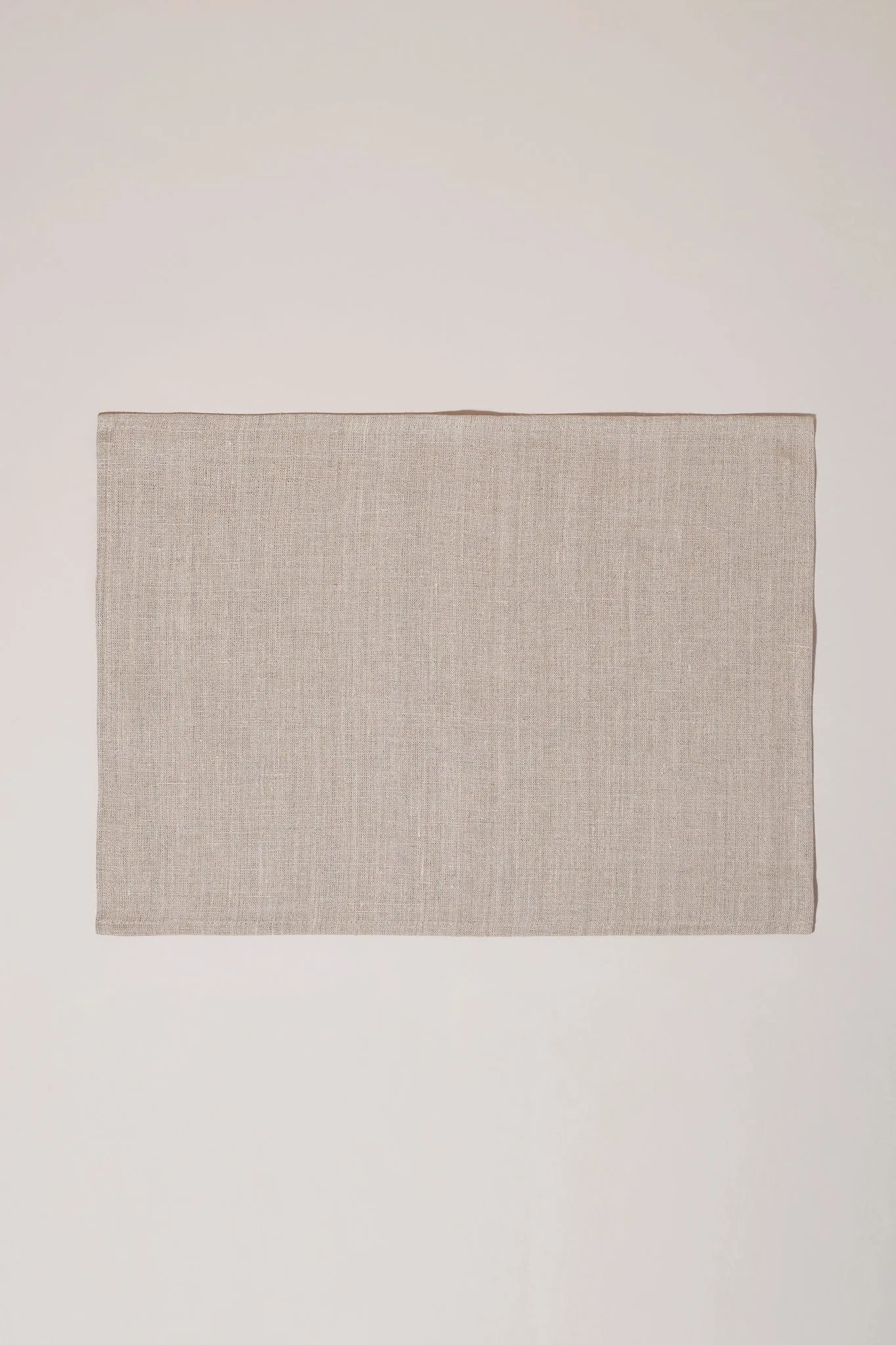 Linen Placemat 4 Pack - Flax