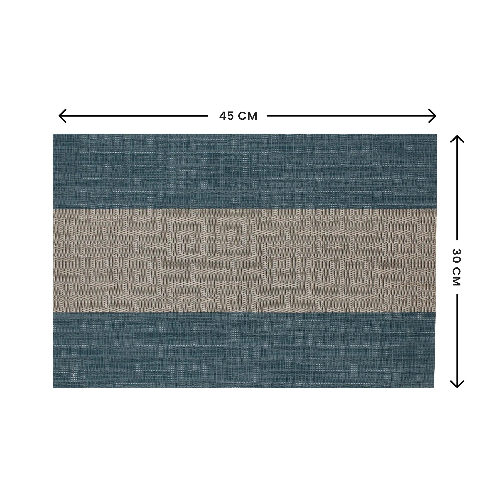 Luxury Placemat Set of 4 | Heat Resistant Placemats | Table Mats | Cotton Home - Teal