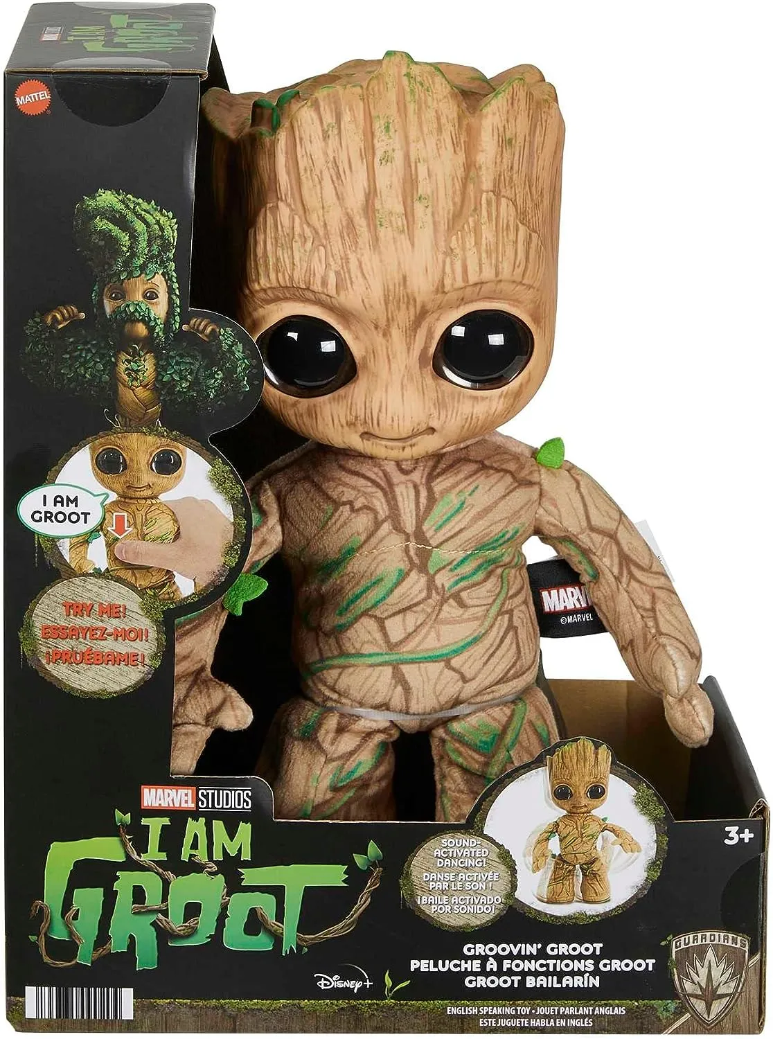 ?Marvel Plush, Groovin’ Groot Dancing and Talking Plush Figure from Disney 