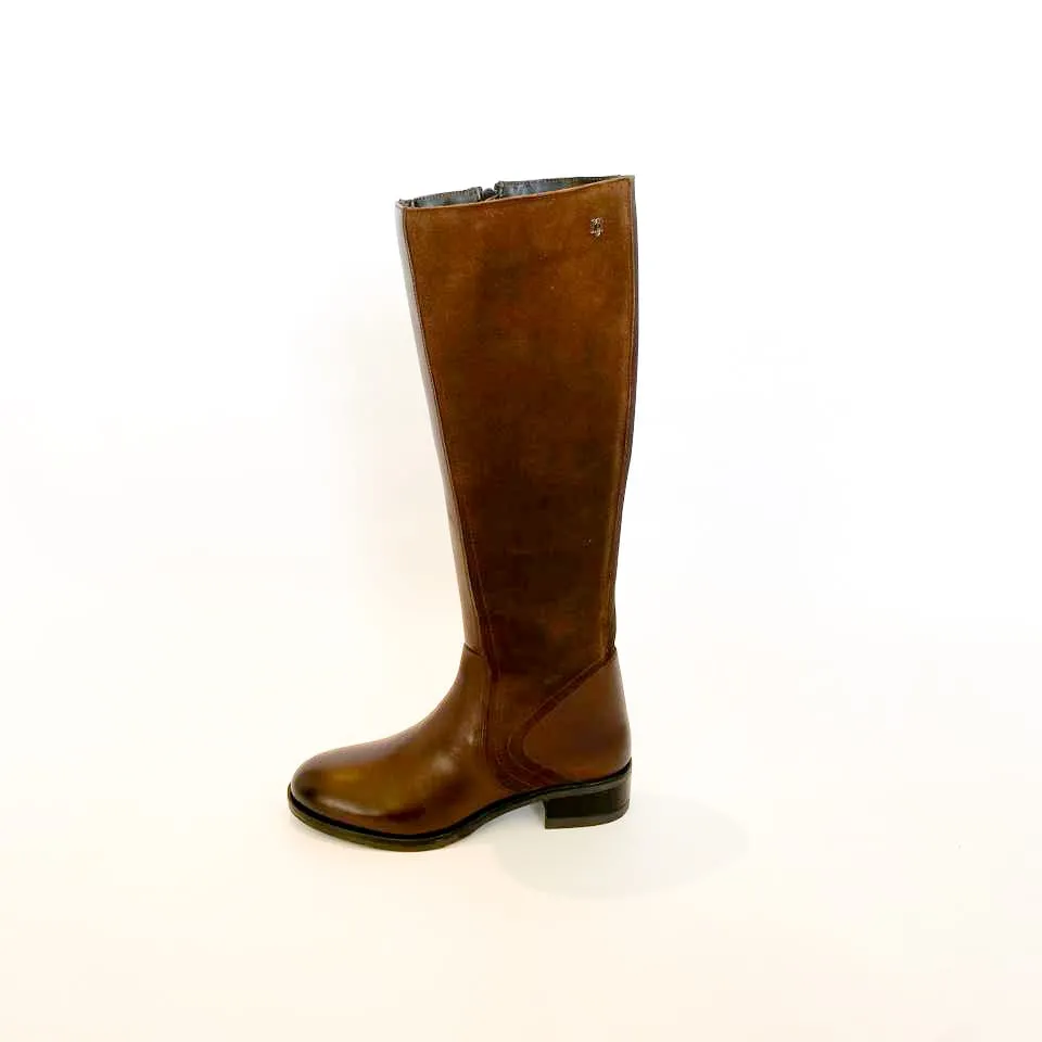 Nicci Tyler Hylan - chocolate leather high boot